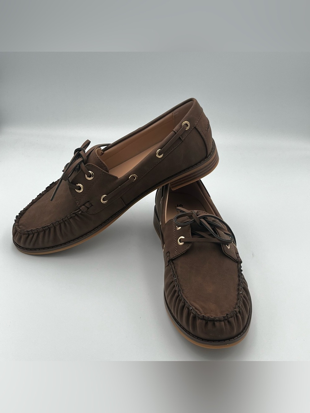Sonoma Doriann Boat Shoes Business Casual Preppy Women’s Brown Various Sizes - Picture 4 of 7